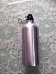 GE005 Aluminum Metal Iron Steel Water Bottle